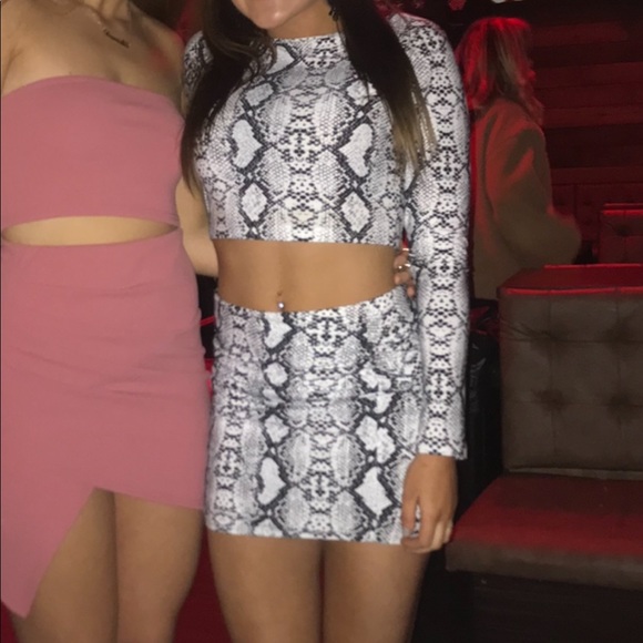 Snakeskin Two-Piece - Picture 1 of 1